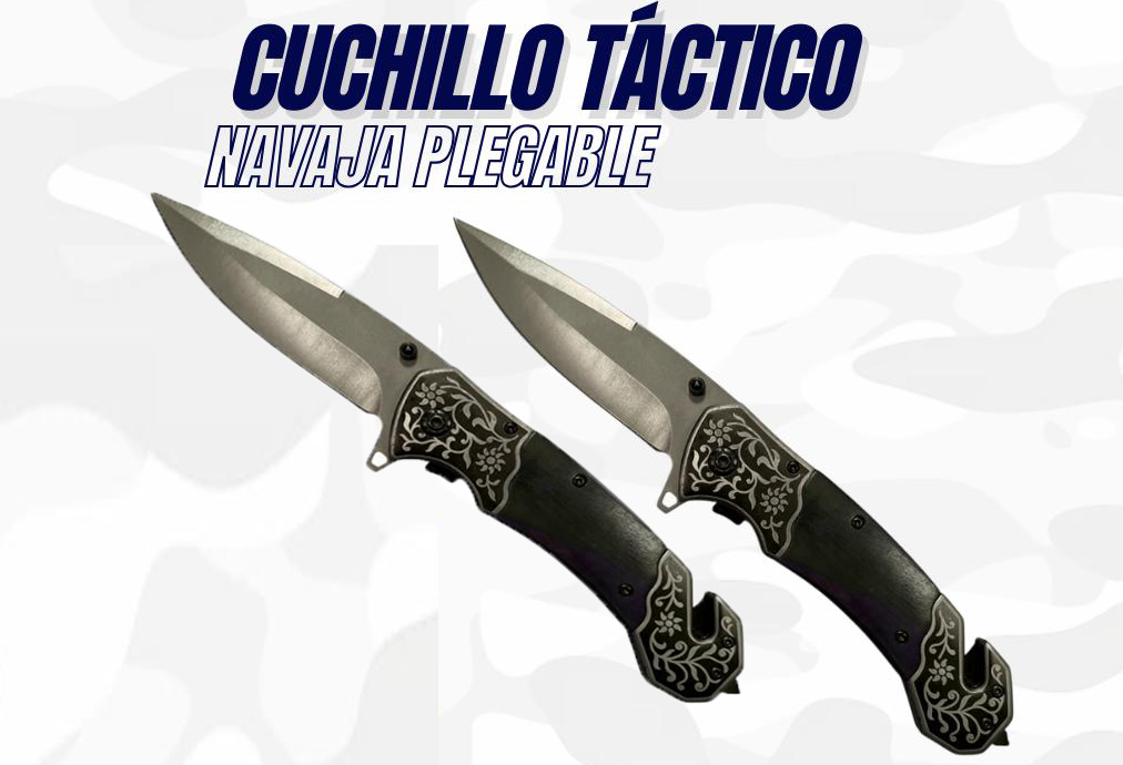 Cuchillo Tactico Navaja 13000
